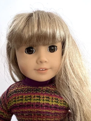 PLEASANT COMPANY #12 AMERICAN GIRL JUST LIKE YOU DOLL BLOND HAIR NICE - Image 1 of 4