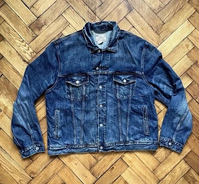 Polo Jeans Ralph Lauren винтажный редкая мужская США нашивка красный ярлык джинсовая куртка размер M - Изображение 1 из 4