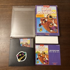 Mickey Mousecapade (Nintendo NES) Complete - Teated - Authentic