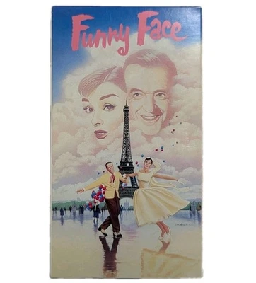 Funny Face (VHS, 1990) Audrey Hepburn Fred Astaire - Tested & Working - Image 1 of 4