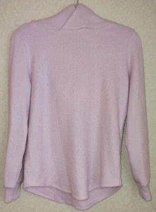 Suéter suave con capucha rosa claro extra pequeño Loft para mujer - Imagen 1 de 4