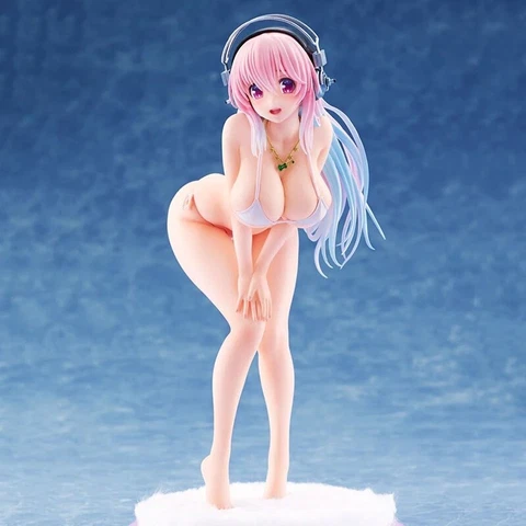 Anime Wave Dream Tech Nitro Super Sonic Super Sonico Bikini PVC Action Figure Cover