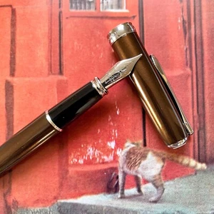 Diplomat Pen,Füllfederhalter,Fountain Pen,Excellence A2,Marrakesh Chrom,Feder M - Bild 1 von 5