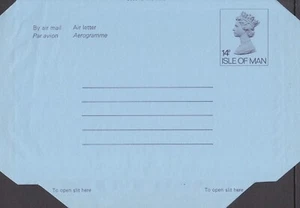 Isle of Man 1980 - Kleinformat Aerogramm/Airletter - H&G F18 - Bild 1 von 1
