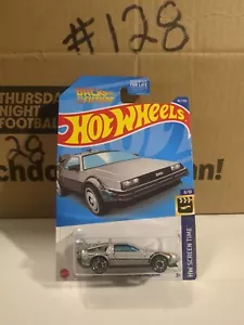 HOT WHEELS 2022 #167 SILVER BACK TO THE FUTURE MACCHINA DEL TEMPO DMC DELOREAN MCFLY - Foto 1 di 6