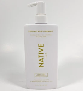 Native Hair Kokosmilch & Kurkuma Locken Pflege Conditioner 16,5 Oz. Pumpflasche - Bild 1 von 2