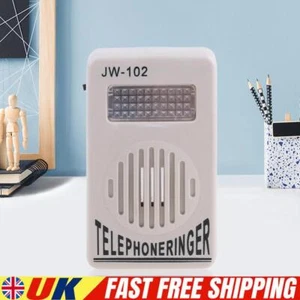 Loud Sound Telephone Ring Ringer Amplifiers with Light Flasher Phone Amplifier - Zdjęcie 1 z 10