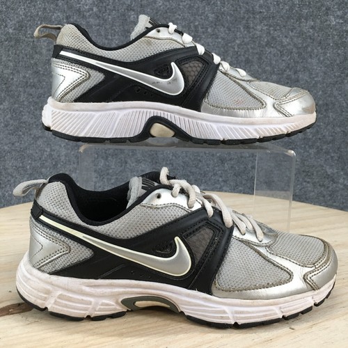Scarpe Nike Youth 4 Dart 9 Sneakers da corsa piatte stringate 443396 002 tessuto grigio