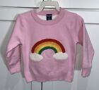 🌈Ming Yang Toddler Girls’ Rainbow Sweater EUC - Size 3/4