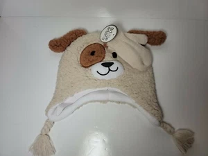 Addie & Tate Toddlers 2T - 4T  Hat And Gloves Dog Design New / Tag - Picture 1 of 8