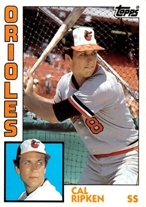 1984 Topps Cal Ripken #490 Baltimore Orioles HOF - Free Shipping - Picture 1 of 2