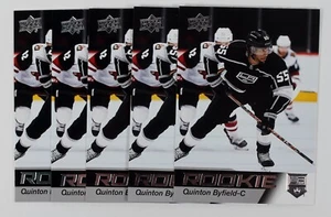 5x - 2021-22 Upper Deck Star Rookie Box Set Card #8 - Quinton Byfield LA Kings - Picture 1 of 1