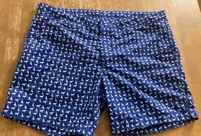 Southern Proper Men's Lab Dog Print Swim Trunks SZ X XL 40-42 NWT NEW - Image 1 of 3