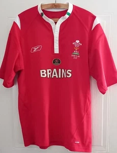 Camiseta Gales Rugby Union 2005 Grand Slam Vintage Edición Especial Reebok Retro Cymru - Imagen 1 de 7