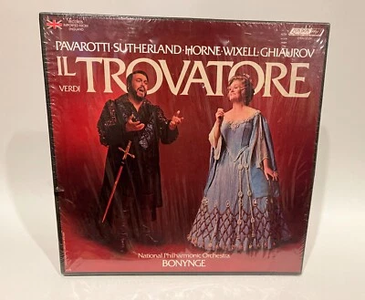 Pavarotti.Sut.Horne.Nat.Philar. Orch. London  Original UK pressing multi rec.set - Image 1 of 2