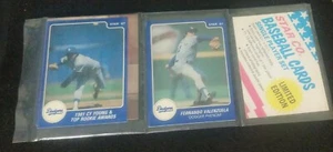 Fernando Valenzuela Los Angeles Dodgers 1987 Star Co. 13 Karten Set Sealed Holder - Bild 1 von 10