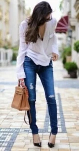 NWT AG Legging Ankle Maternity Jeans•25•Adriano Goldschmied Skinny Swapmeet $198 - Picture 1 of 9