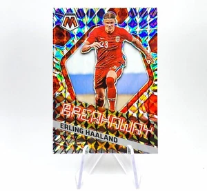2021-22 Mosaic Erling Haaland Norway Mosaic Prizm Breakaway FIFA World Cup - Picture 1 of 13