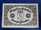 ROSENSTADT SANGERHAUSEN NOTGELD 10 PFENNIG 1921 NOTGELDSCHEIN (12925)