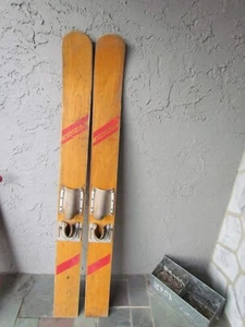 Vintage Hydro-Flite Deluxe Wood Water Skis - Picture 1 of 8