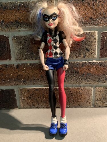 DC Super Hero Girls "Harley Quinn" Articulated Doll ~ By Mattel 2015