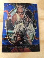 BRUTUS BEEFCAKE 2023 Panini Select #97 Blue Wave Prizm Concourse /99