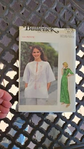 Butterick Schnittmuster Easy 5310 Petite Gr. 6 Kaftan Top mit Stickerei TRANSFER - Bild 1 von 2