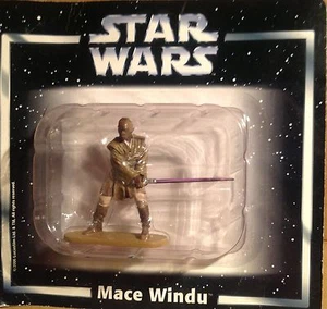  STAR WARS - FIGURINO IN METALLO "MACE WINDU" - Imagen 1 de 1