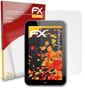 atFoliX 2x Screen Protection Film for Toshiba Encore matt&shockproof - Picture 1 of 9