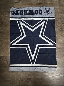 WinCraft Nfl Dallas Cowboys Team Blue Star Logo Fan Flag 28 X 39 Inches - Picture 1 of 2