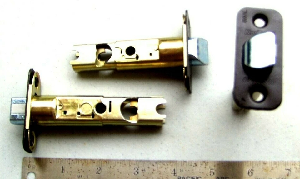  (3) NUEVO KWIKSET 6WAL Pestillos de puerta ajustables 2 3/8"-2 3/4"  Foto 1 de 1