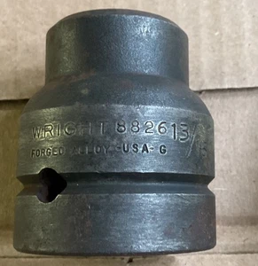 Wright Tool 8826 - 1 inch Drive 6 Point Standard Impact Socket - 13/16Inch - Picture 1 of 3