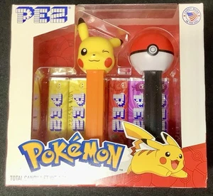 PEZ Pokemon Series #2 Twin Box Mint Condition 2023 Release Orange Stem - Picture 1 of 19