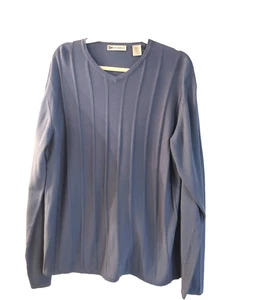 Wilke-Rodrigouez Herren XL Kornblumenblau Pullover Leicht Langarm V-Ausschnitt - Bild 1 von 7