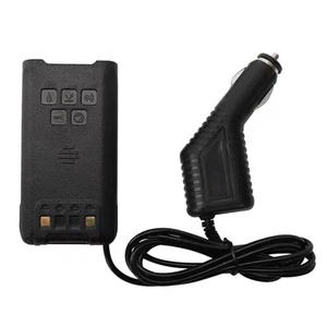12V Walkie Talkie Battery Eliminator Car Charger For BaoFeng BF-R760, T57 UV-9R - Zdjęcie 1 z 12