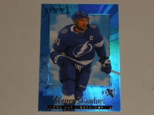 2023-24 Skybox NHL E-X 2000 Blue Credentials #73 Steven Stamkos 007/299 - Picture 1 of 2