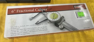 Performance Tool Dial Calipers 1241 6” Fractional Caliper - Picture 1 of 4