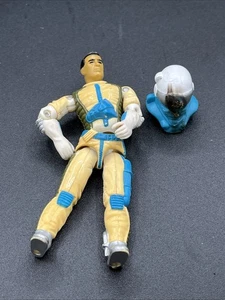 Countdown V.1 Vintage 1989 Hasbro GI Joe ARAH Actionfigur mit Helm PARtS LESEN - Bild 1 von 5