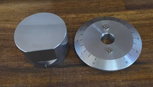 AIWA 8700 AMPLIFICADOR ESTÉREO INTEGRADO PERILLA DE VOLUMEN Y PLACA DE RESPALDO - PIEZA DE REPUESTO - Imagen 1 de 5