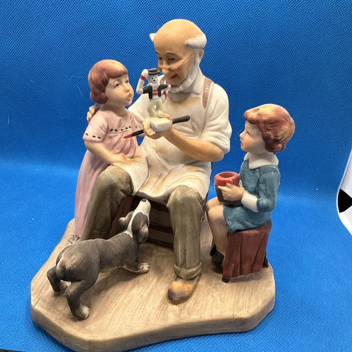 Norman Rockwell Figurine The Toymaker for sale | eBay