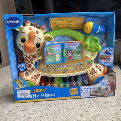 VTech 80-560300 Zoo Jamz Giraffe Piano - English Version, 1.5-4 Years - Image 1 of 2