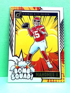 Patrick Mahomes 2024 Donruss bomb squad gold insert card - Picture 1 of 1