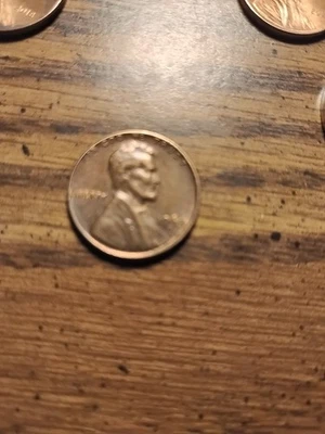 1964 d lincoln penny rare l liberty on edge error - Image 1 of 4