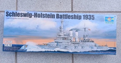 Trumpeter 05354 Schlachtschiff Battleship Schleswig-Holstein, 1:350 - Bild 1 von 3