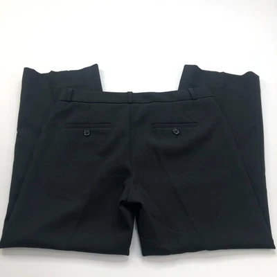 Pantalones de vestir de lana de tiro medio Banana Republic Logan pierna recta 4 (ajuste 31W 26L) Foto 1 de 4