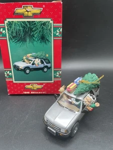 Enesco 1996 ‘96 Chevrolet Blazer Santa Christmas Ornament with Box - Picture 1 of 7