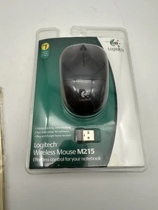 Logitech M215 Wireless Mouse Optical Wheel Gaming with Nano Receiver Sealed NOS - Afbeelding 1 van 4