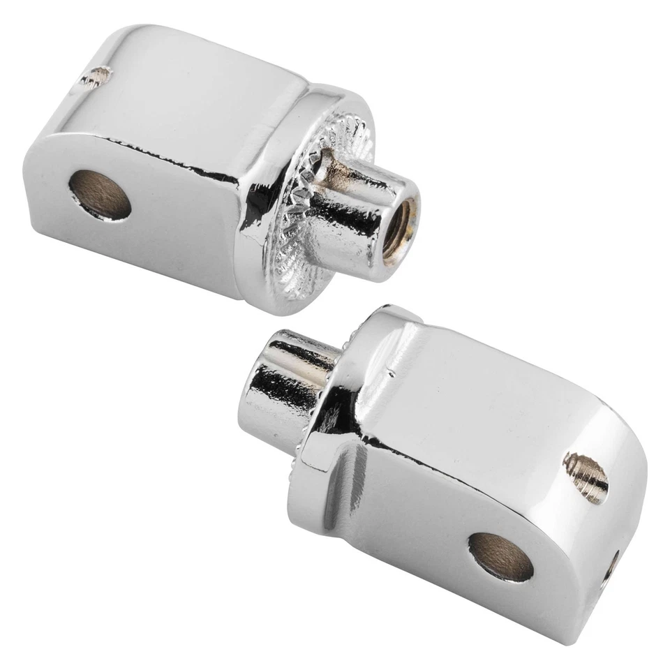 For Yamaha V Star 1300 2007-2016 Kuryakyn Splined Adapter Mounts Chrome Foto 1 de 1