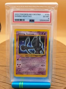 2002 Pokemon Neo Destiny Shining Mewtwo #109 PSA 6 EX-MT Card - Picture 1 of 6