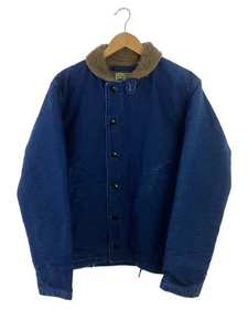 SUGAR CANE Deck Jacket, Size 40, Cotton, Blue, SC13425 - Picture 1 of 4
